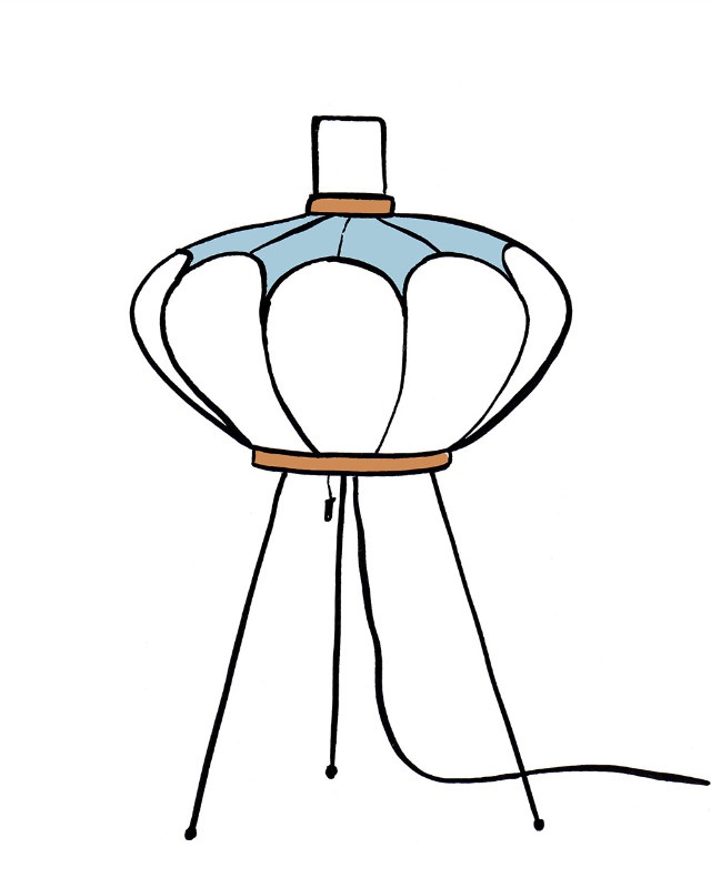 illustration penelope rolland lampe.jpg - Pnlope ROLLAND | Virginie
